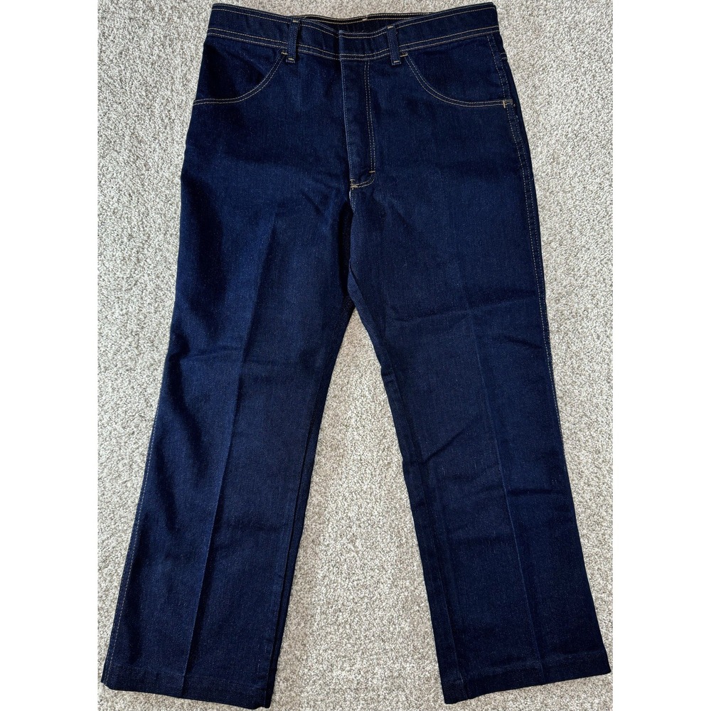 Comfort Action Sports Mens Denim Jeans *MINT* #88150NV Size 34x30
